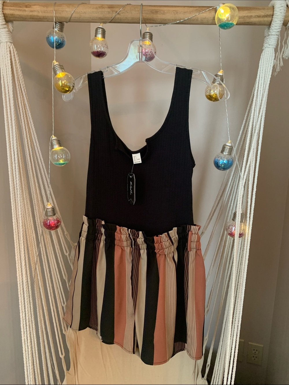 Soly Hux- Large one piece short set